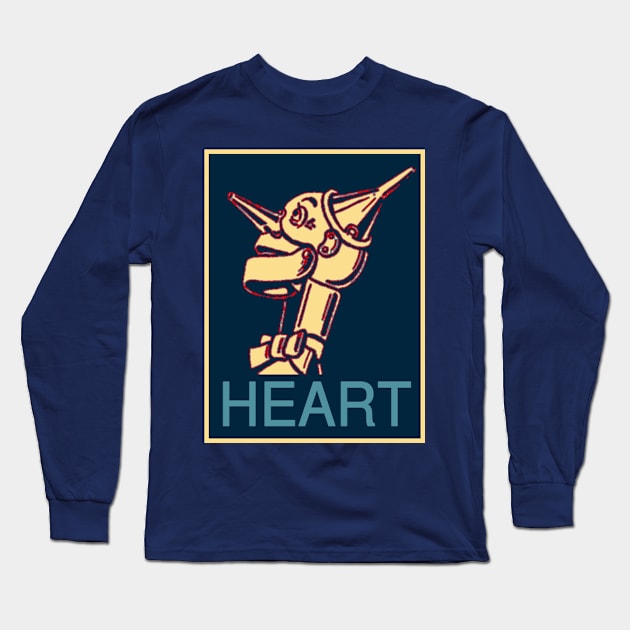 A Vote For Heart Long Sleeve T-Shirt by Yellowonder